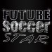 Future Soccer Star Rhinestone Iron On Transfer